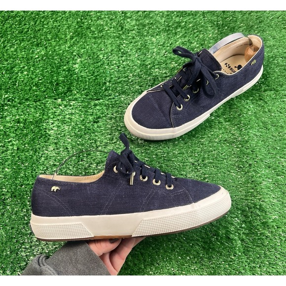 Superga Shoes - Superga X Jennifer Mayer Collab Navy Denim Sneakers 37.5 US 7 EUC Shoes